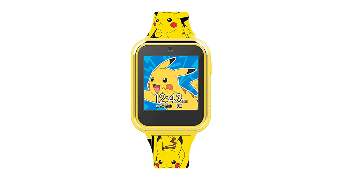 Amazon：Pokemon Touch-Screen Interactive Smartwatch只卖$29.97